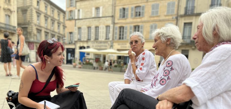 Arles AlexieInterviewingSingers2