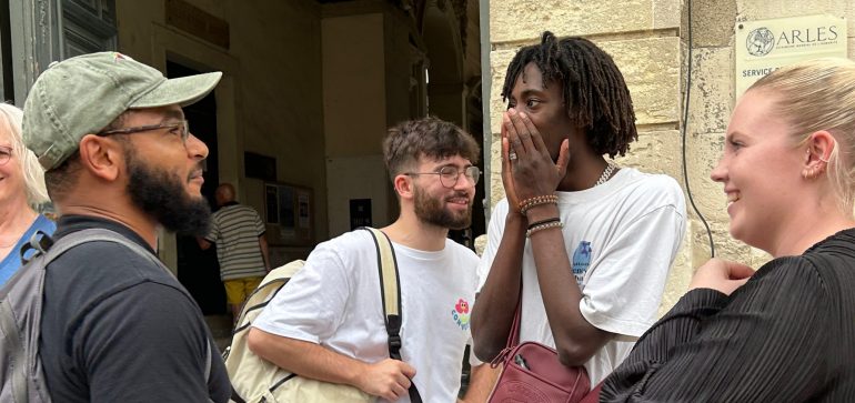 Arles Louisinterviewinglocals